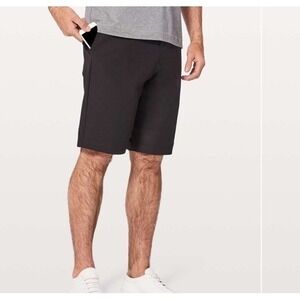 Lululemon Commission Short Relaxed Warpstreme 11"Black 38